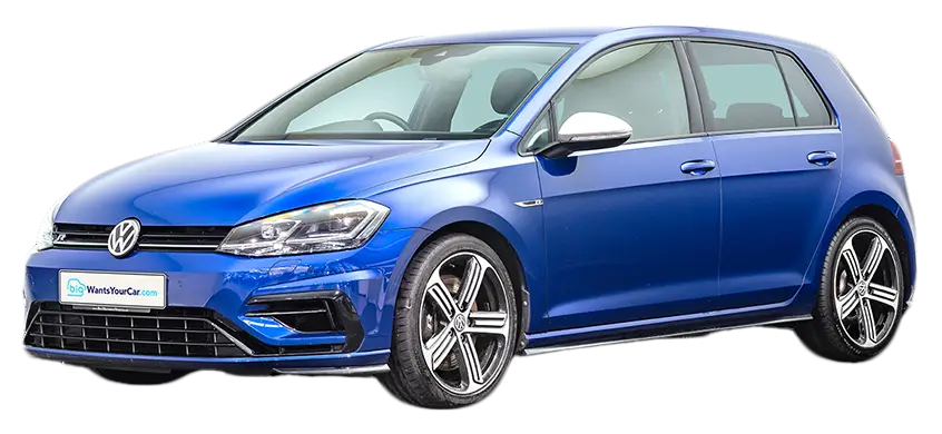 Dark blue Golf R